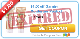 $1.00 off Garnier Moisturizer Product