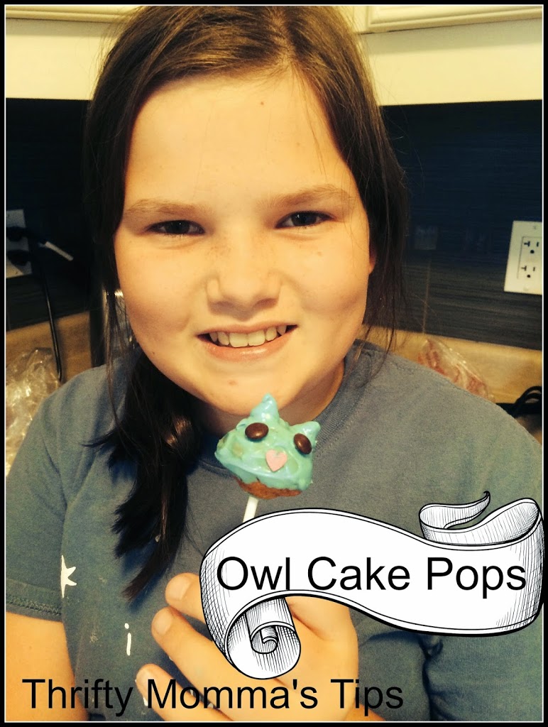 owl cake pops