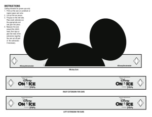 Disney Mickey Mouse Ears Printable