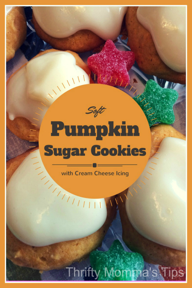 Pumpkin Sugar cookies