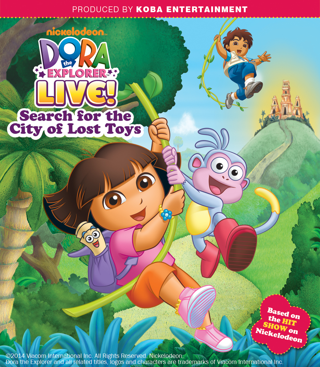 dora the explorer live city of lost toys.
