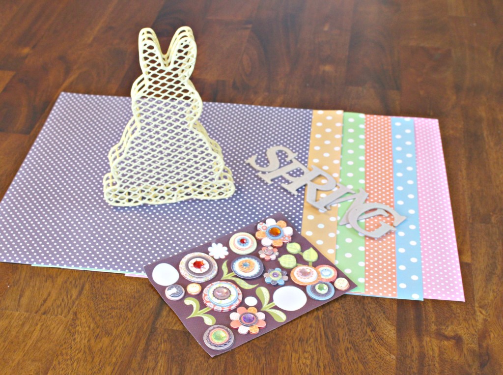 DIY Easter egg and bunnies banner