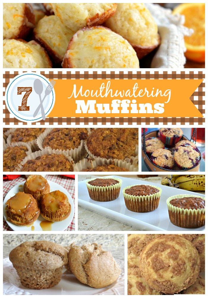 seven mouth-watering muffin recipes