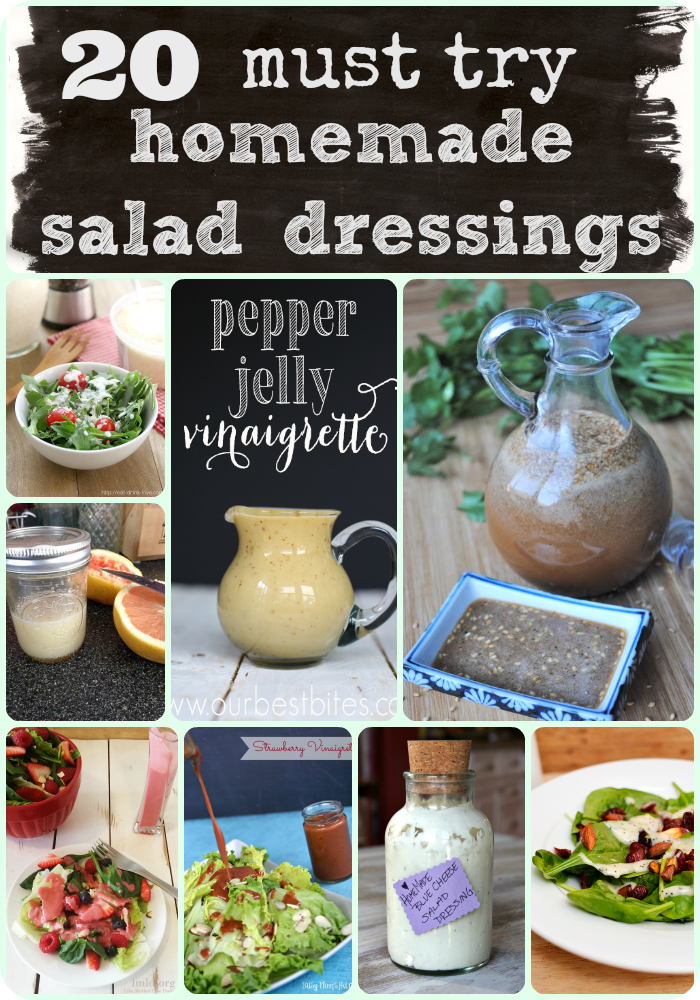 homemade salad dressings