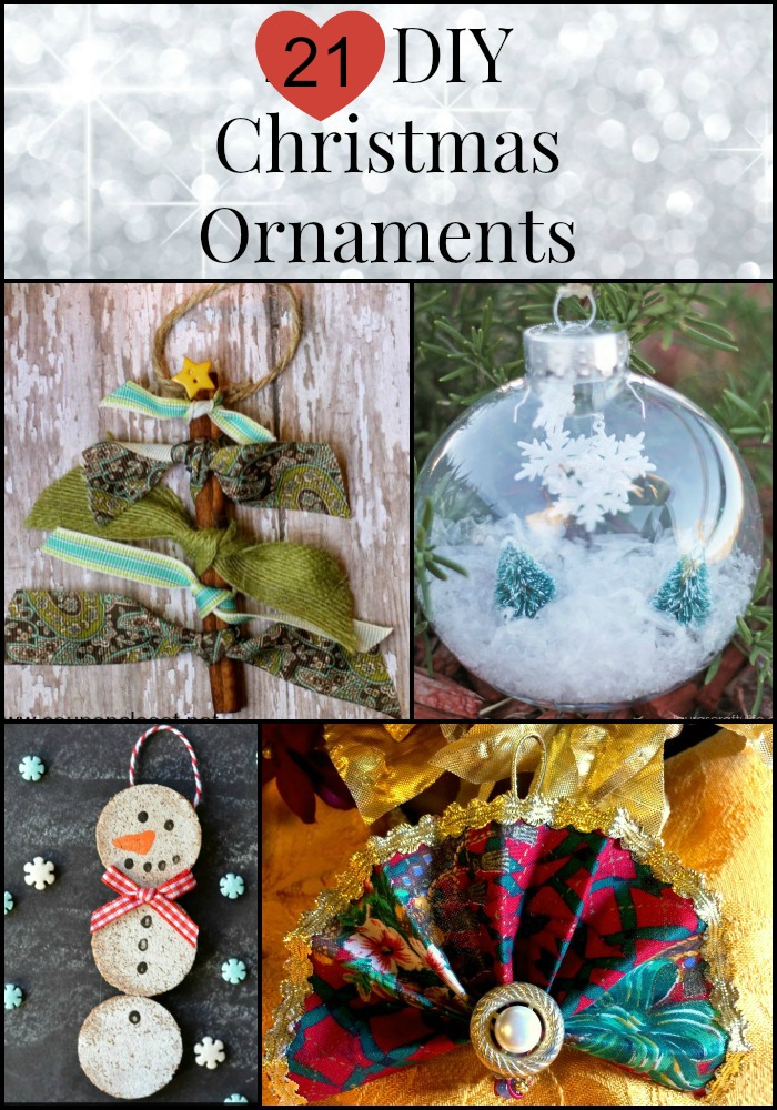 21 DIY Christmas Ornaments