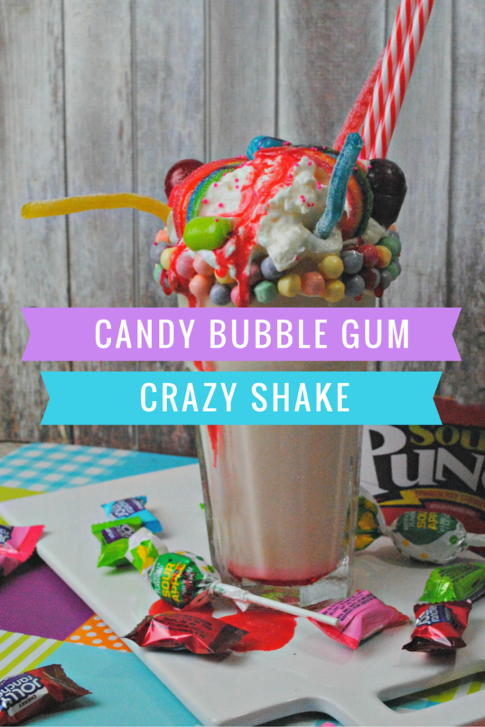 Candy Bubble Gum Shake