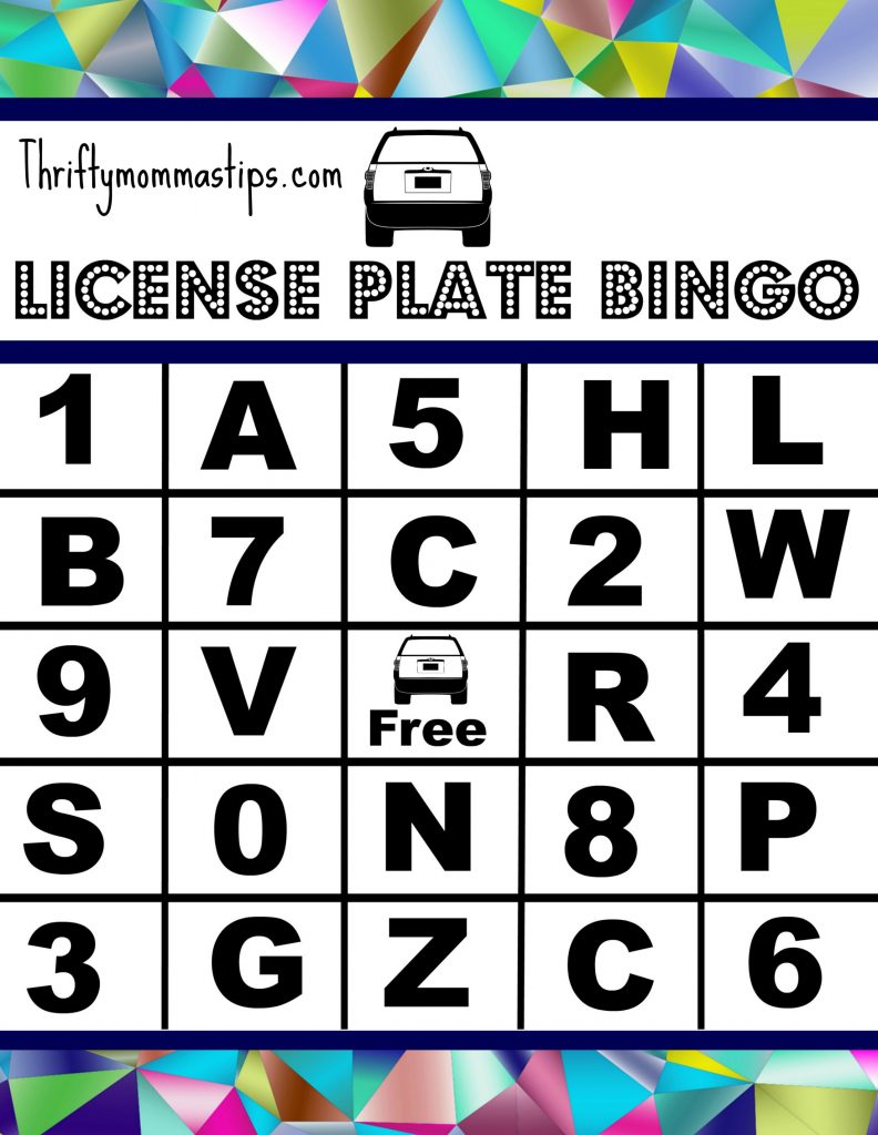 license_plate_bingo