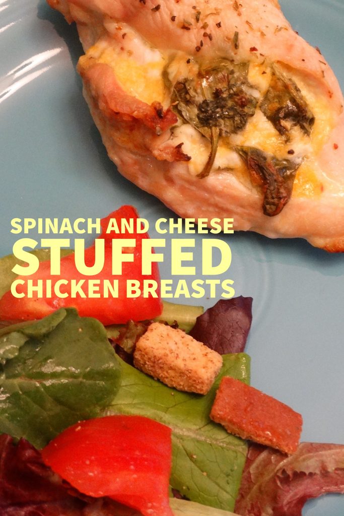 Spinach and Cheese Stuffed Chicken Breasts