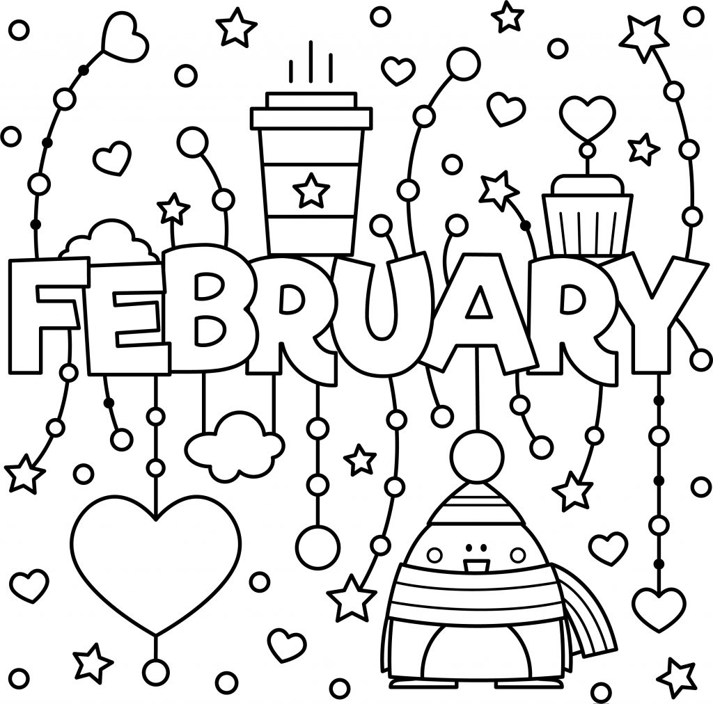 february_colouring_page