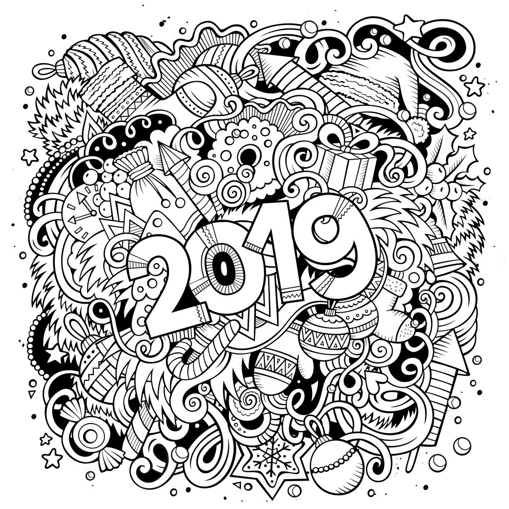 new_year_colouring_pages