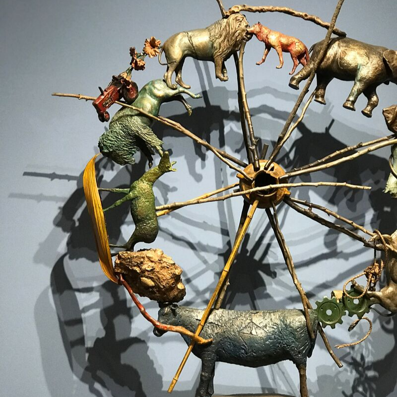 Yellowstone_art_museum_scuplture+toys_on_ferris_wheel