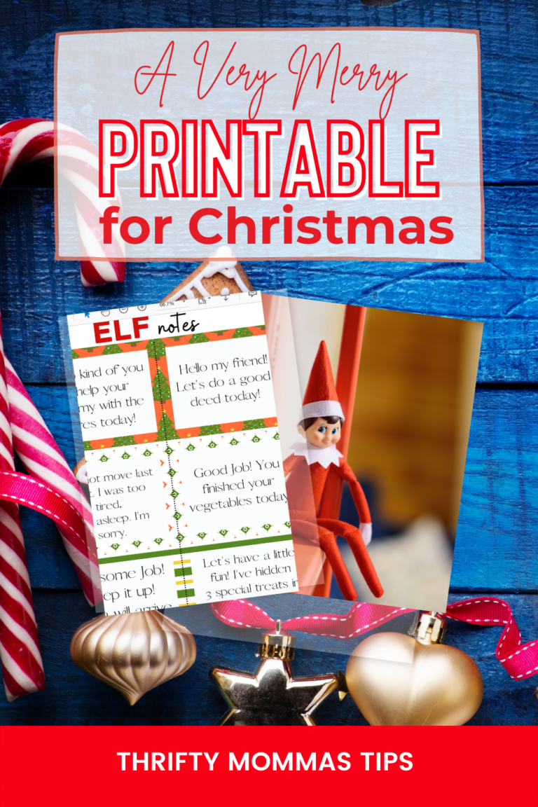 Fun Elf Notes and Printable Adoption Certificate - Thrifty Mommas Tips