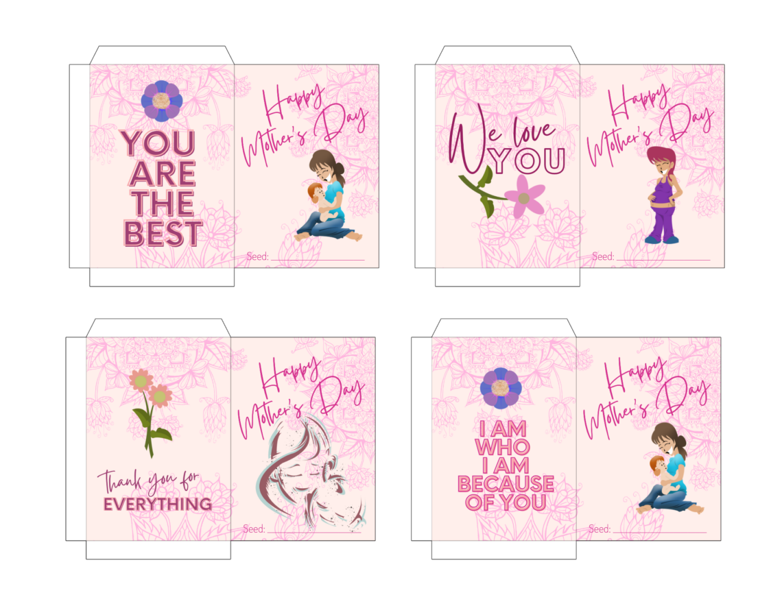 Easy Mother's Day Seed Packets to Give — Thrifty Mommas Tips Easy Mother's Day Seed Packets to Give — Thrifty Mommas Tips